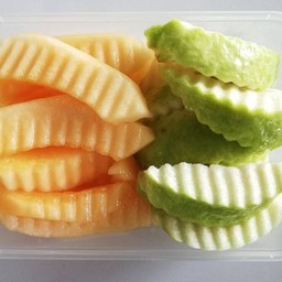 แคนตาลูป ฝรั่งสด