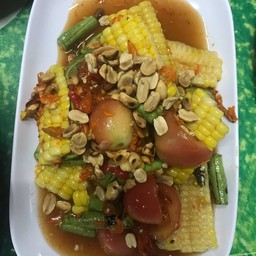 เมนูตำข้าวโพด