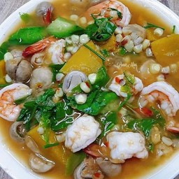 แกงเลียงกุ้งสด