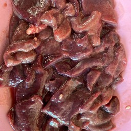 ตับหมู จานละ