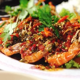 กุ้งแม่น้ำสามรส
