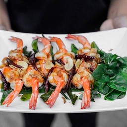 กุ้งทอดซอสมะขาม