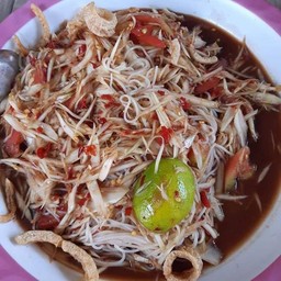 ตำซั่วปูปลาร้า