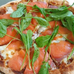 Smoked  Salmon Pizza