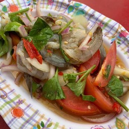 ยำกุ้งสด(ดิบๆ)
