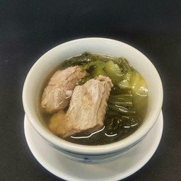 ผักกาดดองซี่โครงหมู