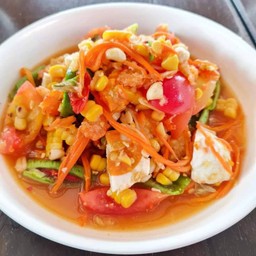 ตำไทยไข่เค็ม