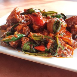 กบผัดเผ็ด