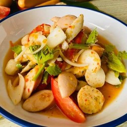 ตำยำหอมหอม ตลาดสุวรรณเกลียวทองเจริญนคร