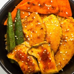 ข้าวผักย่าง