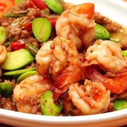 สะตอผัดกะปิกุ้ง