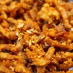 หมูทอดกระเทียม