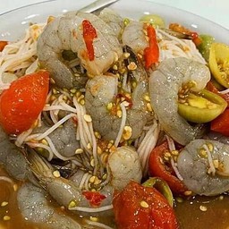 ตำหนมจีนกุ้งสด ( ไม่รีบสั่งเดี๋ยวอด อย่ามาโทษเค้าน๊า )