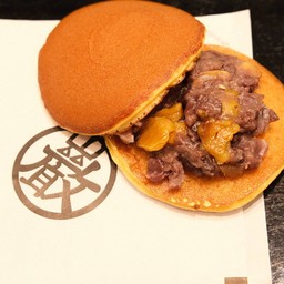 Dorayaki (red bean with chestnuts)
