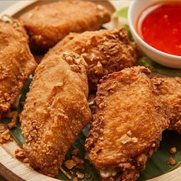 ปีกเต็มไก่  ทอดเกลือ