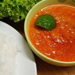 ขนมจีนราดน้ำพริกหวาน