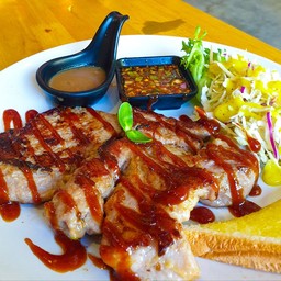 สเต็กสันคอหมู