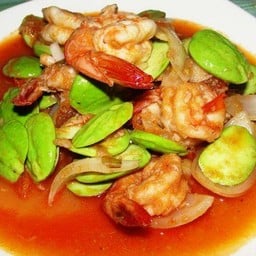 สะตอผัดพริกเผากุ้ง
