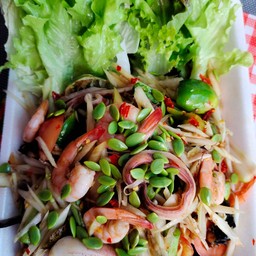 ตำทะเลมะละกอ