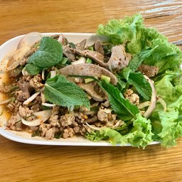 ลาบหมู+ตับ