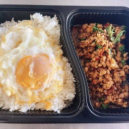 ข้าวกระเพราหมูสับ