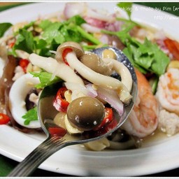 กุ้ง-หมึก-หมูสับ