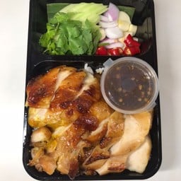 ข้าวหน้าไก่ย่าง