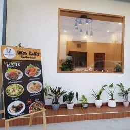 White Rabbit Restaurant.TH สเต็ก สปาเก็ตตี้ สลัด ข้าวแกงกะหรี่ ยำ อาหารจานเดียว
