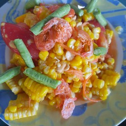 ตำข้าวโพด