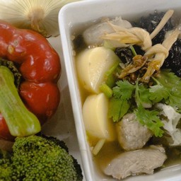 แกงจืดเห็ดหอม