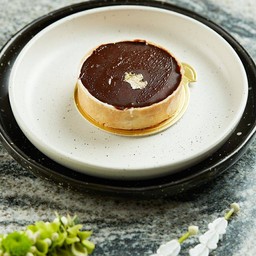 Dark Chocolate Caramel tart