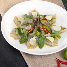 กุ้งแช่น้ำปลา