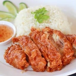 ข้าวไก่ทอดเทริยากิ