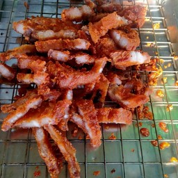 หมูสามชั้นทอด