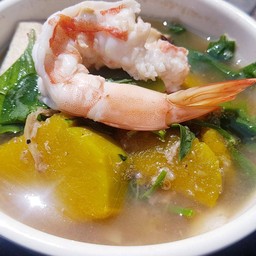 แกงเลียงกุ้งสด