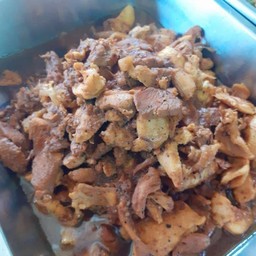 ไก่กระเทียมพริกไทย