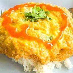 ข้าวไข่เจียวราดข้าว