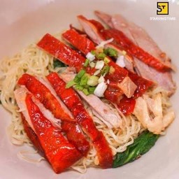 มะหมี่แห้งเป็ดย่าง (มะหมี่เหลือง)