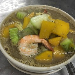 แกงเลียงกุ้งสด (ชาม)