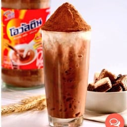 โอวัลตินนม เย็น Iced Ovaltine Milk