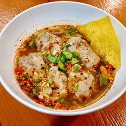 ก๋วยเตี๋ยวต้มยำ หมูเด้ง สูตรโบราณ