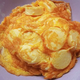 ข้าวราดไข่เจียวเต้าหู้ไข่ไก่