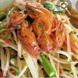 ส้มตำหอยดอง