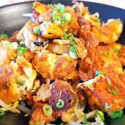 หอยทอดกรอบแมลงภู่นิวซีแลนด์