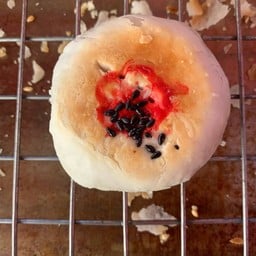 ไส้ถั่วเเดง  10ชิ้น (มีส่วนผสมของถั่ว)