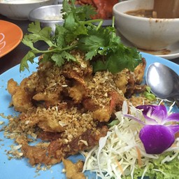 ปูนิ่มทอดกระเทียมพริกไทย