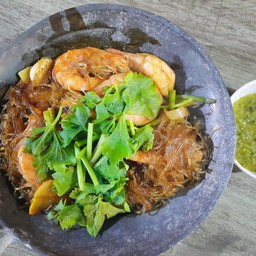 กุ้งอบวุ้นเส้น