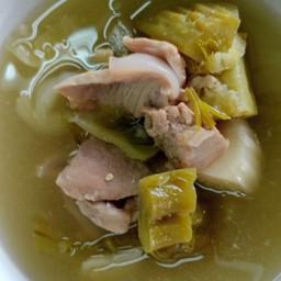 ต้มผักกาดดองกระดูกอ่อน