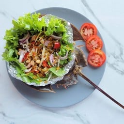 ขวัญข้าว ปูม้าเป็น&ซีฟู๊ด