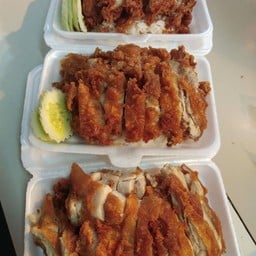 ข้าวมันไก่ทอด